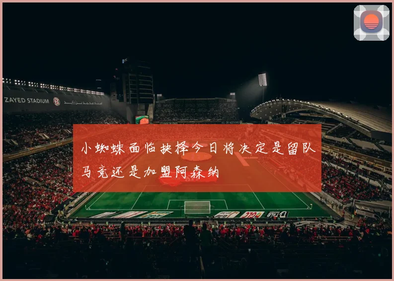 小蜘蛛面临抉择今日将决定是留队马竞还是加盟阿森纳